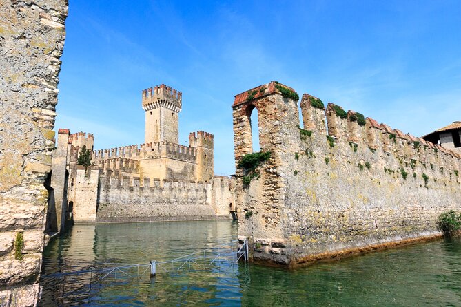 Boat Tour of Isola del Garda - The Manerba stretch: Rocca di Manerba from the water