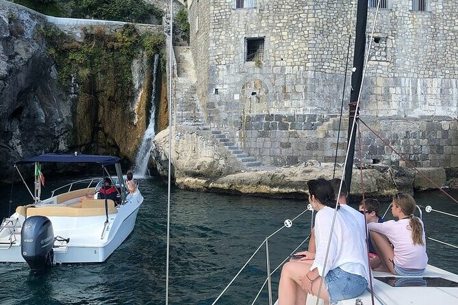 Boat tour of the Amalfi Coast with Aperitif - The return: sailing back with the wind (when the sea allows it)