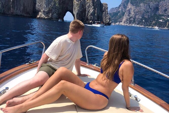 Boat Tour of the Caves on the Island of Capri - Grotta Verde: Emerald Light and a Real Water-Pool Feeling