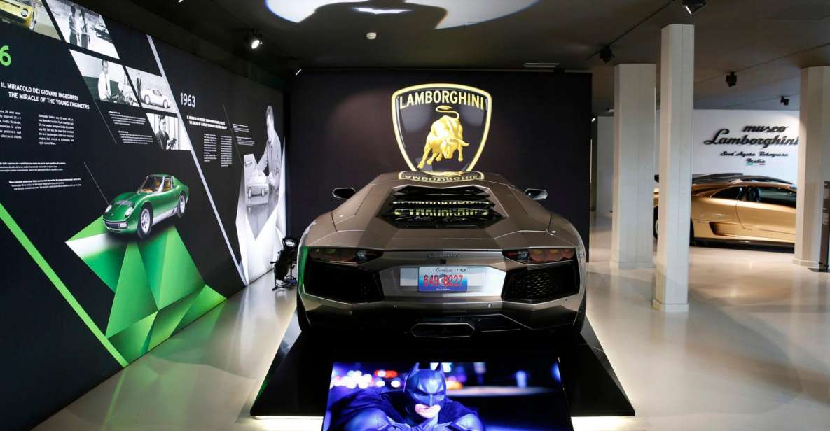 Bologna: Lamborghini Museum Entrance Ticket - Key things to know before you go