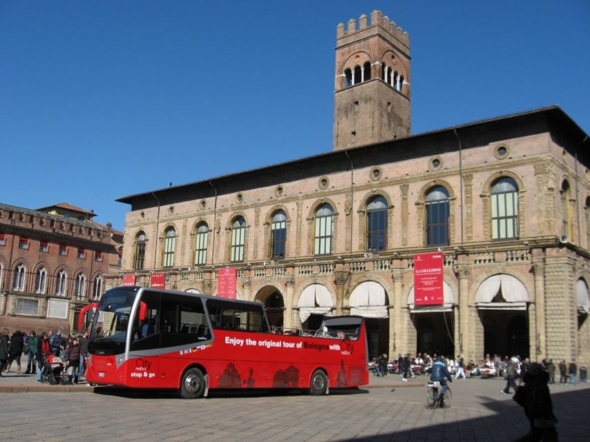 Bologna: Open Bus City Tour and Local Food Tasting - Key things to know before you go