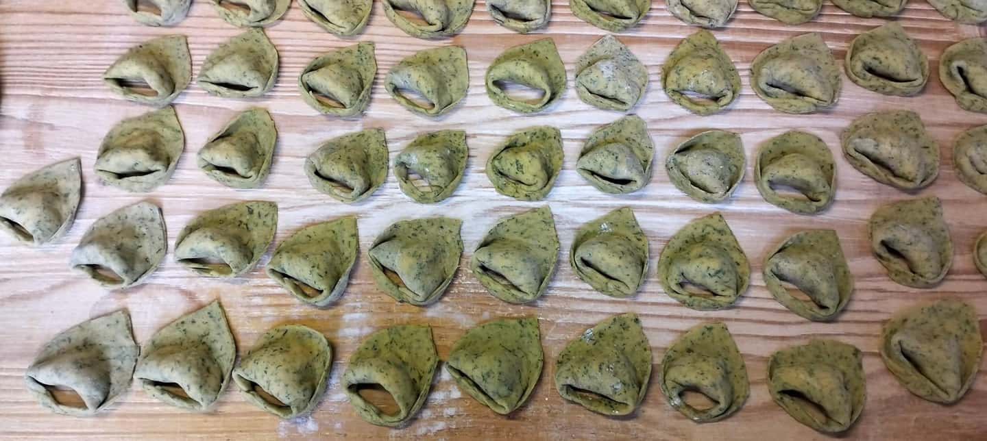 Bologna: Pasta Tagliatelle al Ragu Cooking Class with Wine - The 3 pastas you’ll learn: tagliatelle and tortellini-style shaping