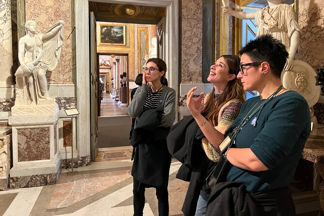 Borghese Gallery Small Group Guided Tour or Ticket Skip the Line - Stop 1 at Galleria Borghese: the ground-floor sculpture hour