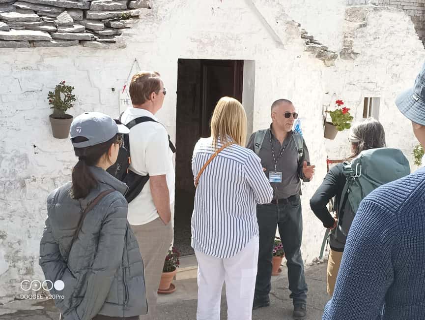 Brindisi: Alberobello, Locorotondo & Ostuni Tour with Brunch - Alberobello Trulli: The Cone-Roofed Houses You Came For