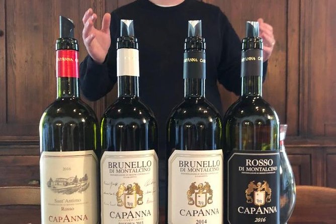 Brunello di Montalcino Wine Tour of 2 Wineries with Pairing Lunch - The second winery stop: pairing lunch that’s part of the show