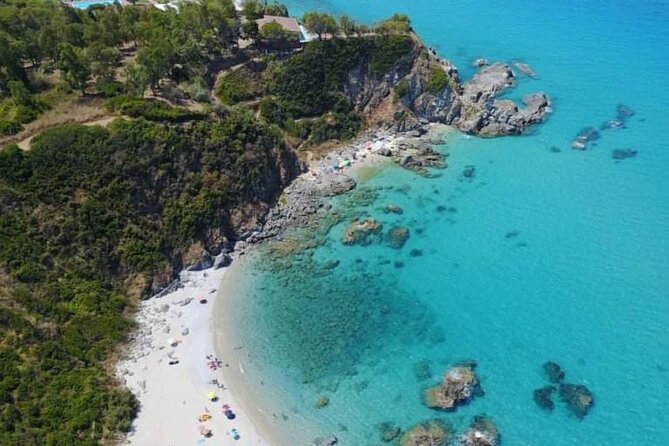 By boat between the sea and the most beautiful beaches! Capo Vaticano - Tropea - Briatico - Stop-by-Stop: Beaches, Caves, and One Big Coastline Day