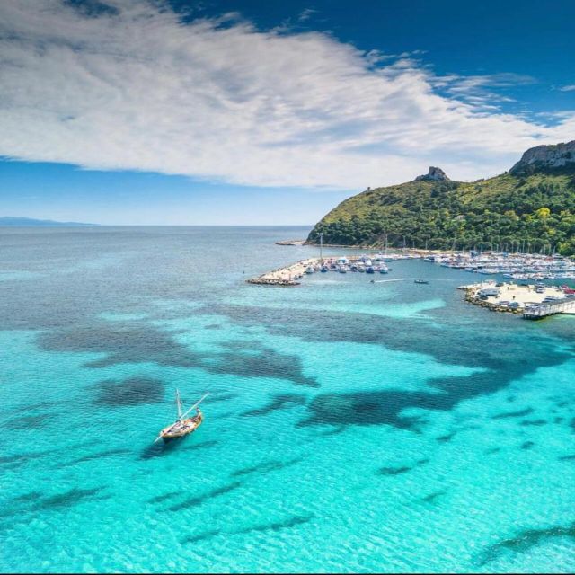 Cagliari: Boat Tour with Swim Stops, Snorkeling, & Aperitif - Key highlights at a glance