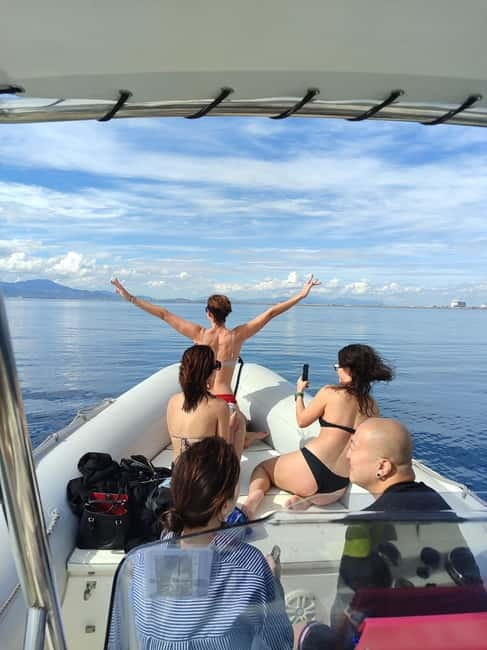 Cagliari: Devil's saddle boat tour, 4 stops and prosecco - Poetto Beach on the Lungomare: Where the vibe shifts to break time