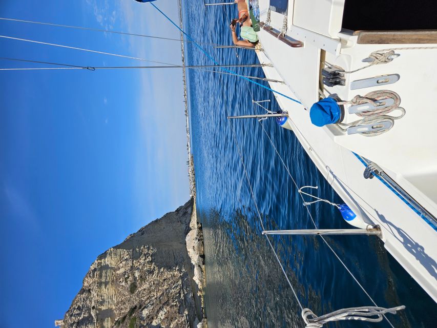 Cagliari: Devil's Saddle Sailboat Tour, Snorkeling and Drink - The Snorkeling Stops at Natural Pools: Where the Time Disappears