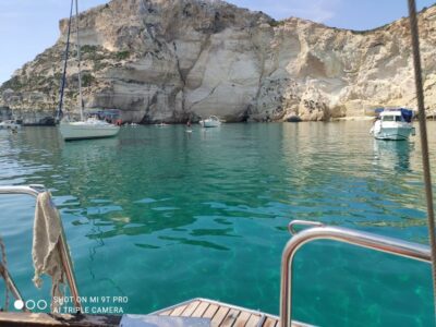 Cagliari: Devil's Saddle Sailboat Tour, Snorkeling and Drink - First Leg: The Poetto Cruise That Sets the Mood