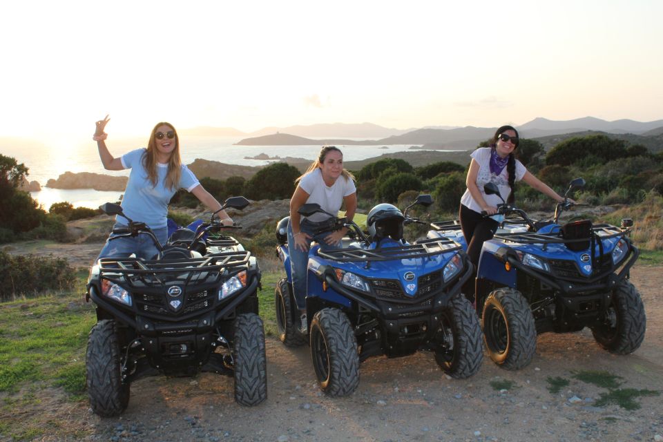 Cagliari: Quad Adventure Experience from Chia - 2 Hours vs 3 Hours: The Swimming Stop Detail