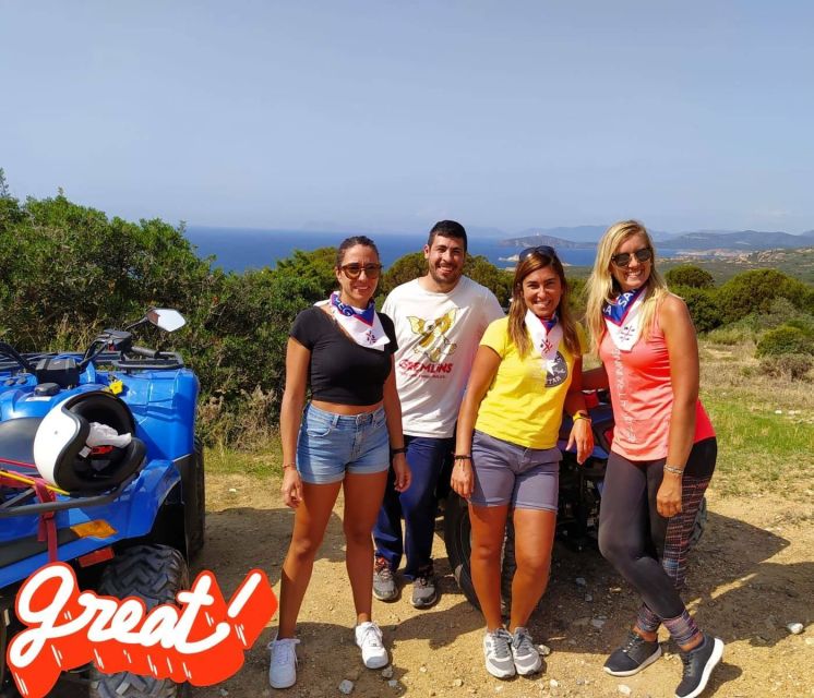 Cagliari: Quad Adventure Experience from Chia - The Guides and the Little Extras: Why It Runs Smooth