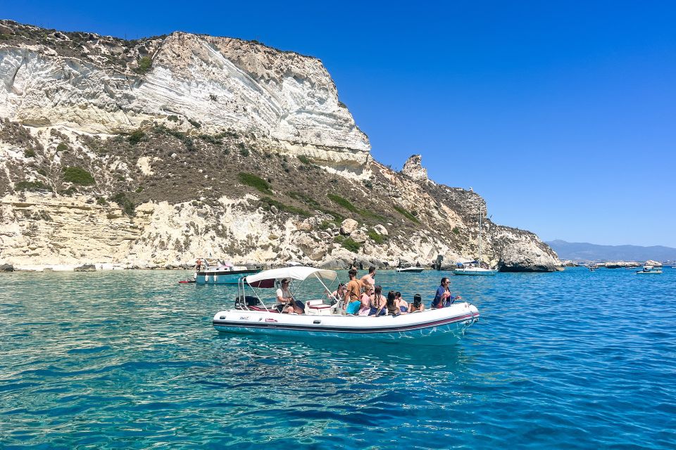 Cagliari: Zodiac Boat Tour, 3-4 SwimStops, Wine & Snorkeling - Sella del diavolo (Devil’s Saddle) from a moving viewpoint