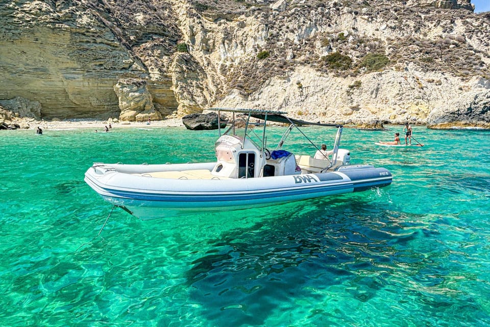 Cagliari: Zodiac Boat Tour, 3-4 SwimStops, Wine & Snorkeling - Cala Fighera: photo stop plus more snorkeling water time