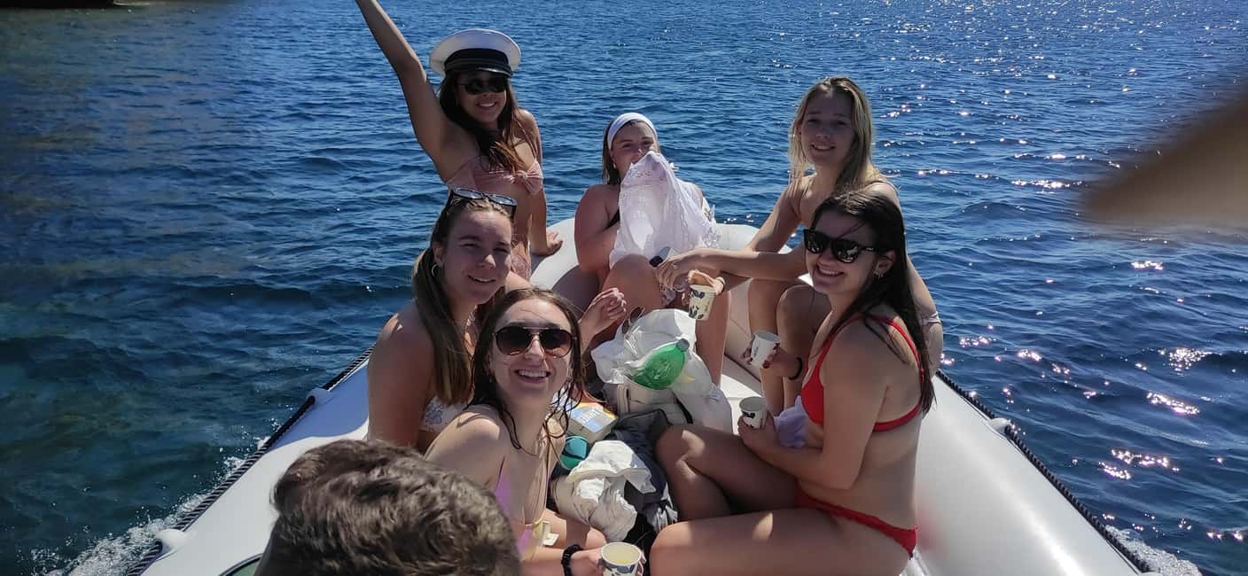 Cagliari:devil's saddle big cruise by boat drink & snack - What You’ll Eat and Drink: Aperitivo, Snacks, and Sardinia at Sea