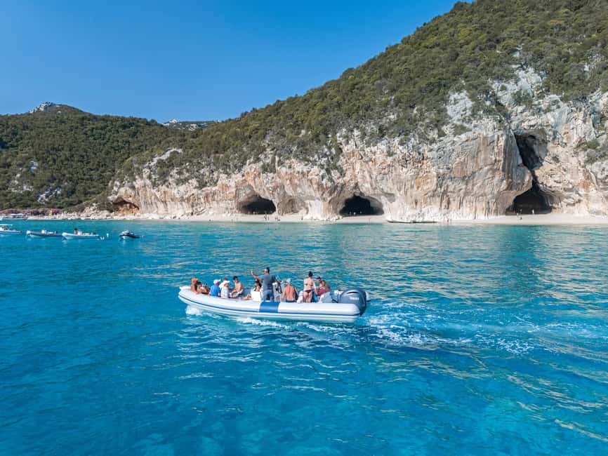 Cala Gonone: Gulf of Orosei Dinghy Cruise with Swim Stops - What you pay: value for $100 per person