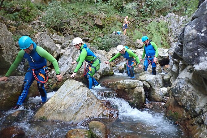 Canyoning "Family-Fun" - family friendly Canyoningtour - Price and value near Lake Garda (including the one cost people forget)