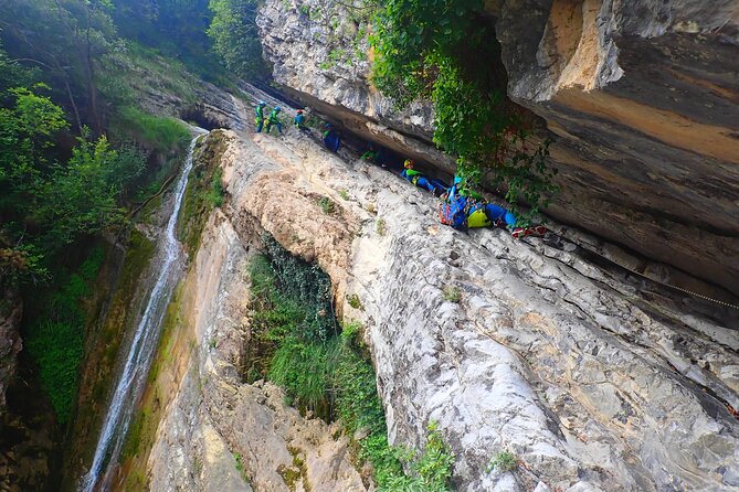 Canyoning "Vione" - advanced Canyoningtour also for sportive beginner - What Vione Canyoning Really Means: Jumps, Slides, Swims, and Abseils