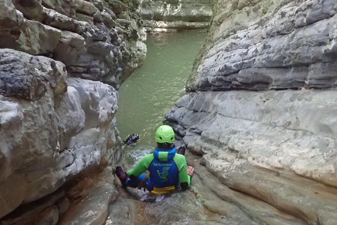 Canyoning "Vione" - advanced Canyoningtour also for sportive beginner - Equipment That’s Included vs. What You Must Bring (Wet Shoes Are the Difference)