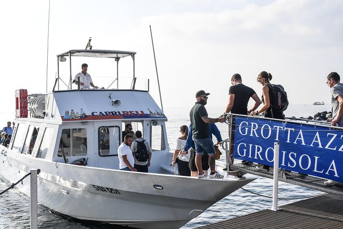Capri Boat & Land Tour from Sorrento with Limoncello Tasting - Weather, seas, and what happens when conditions turn
