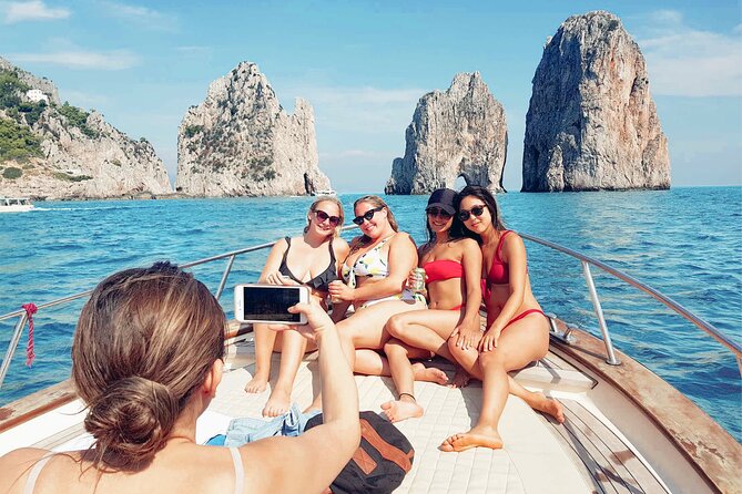 Capri Boat Tour with Optional Blue Grotto Visit from Sorrento - Lubrense Boats launch: your “group of 12” advantage