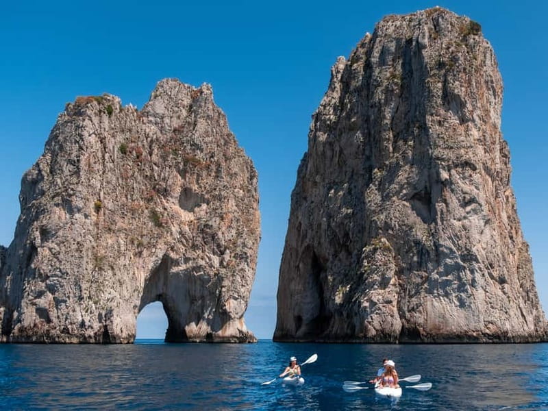 Capri: Caves and Beaches Kayaking Tour with GoPro Photos - Swim time, gear, and what to bring so you enjoy it fully