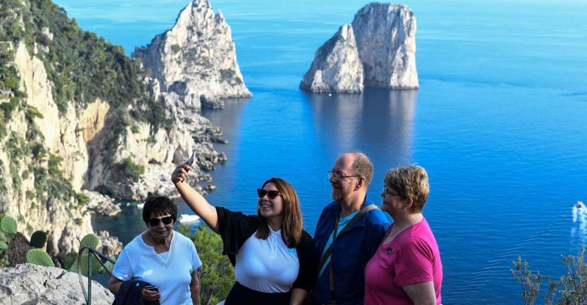 Capri: Guided Capri and Anacapri Experience - Grotto Stops and Iconic Stops: Marvelous, White, Green, and What Fees Might Appear