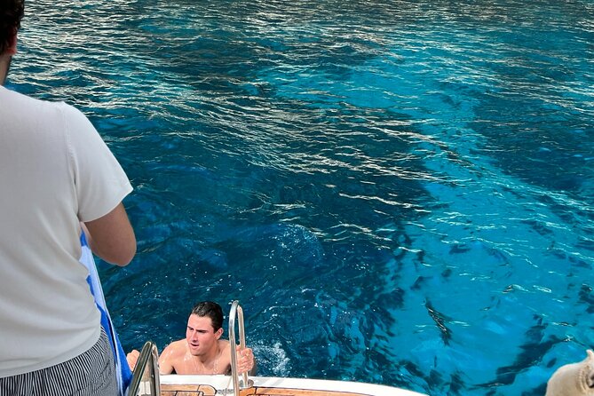 Capri in a Day All Inclusive Premium Boat Tour + City Visit - Punta Ventroso to the Faraglioni: aperitivo, swims, and the best photo angles