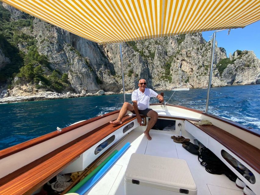 Capri: Island and Grottos Boat Cruise with Snacks and Drinks - Key points to know before you go