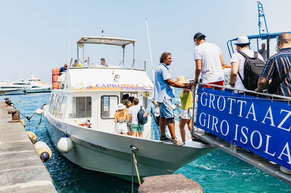 Capri: Island Boat Tour and Optional Blue Grotto Visit - The Boat Ride Around Capri: What You See and Why It’s Worth It