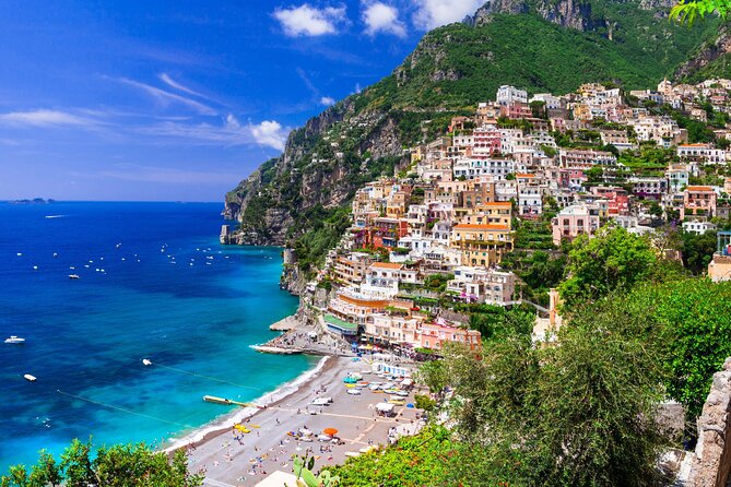 Capri Island Boat Tour from Amalfi with Snorkeling | Small Group - The Furore Fjord stop: yes, that’s a real one
