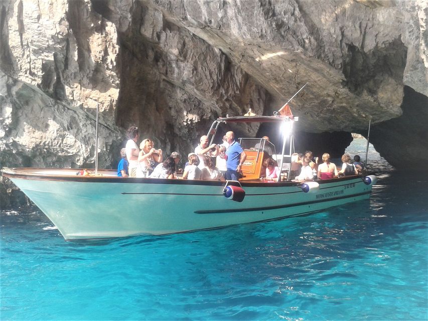 Capri: Island Boat Tour with Blue Grotto Stop - Grotta Bianca and Arco Naturale: The Sea-Cave Coastline Gets Real