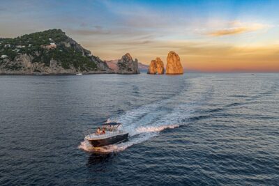 Capri Private Boat Tour with Limoncello tasting - Boat comfort you’ll notice: WiFi, a cabin, shower, and swim kit