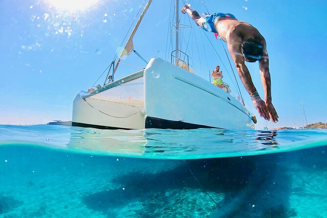 Catamaran tour Archipelago Maddalena (lunch included) - The on-board lunch that actually looks like Sardinia