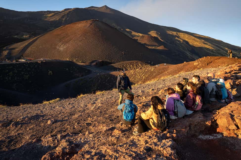 Catania: Etna Sunset Tour with Transfer - Guides: small group + story-driven explanations works