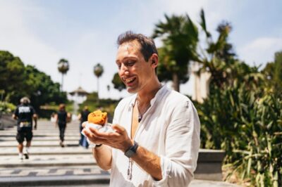 Catania: Guided Street Food Walking Tour - Meeting at Sicilying and starting down Via Crociferi