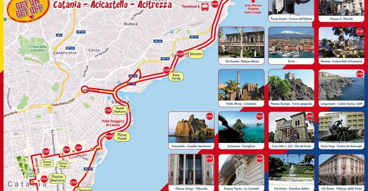 Catania: Hop-On Hop-Off Bus Tour to Acicastello & Acitrezza - Acitrezza: Faraglioni Cliffs and Why This Stop Feels Like a Prize