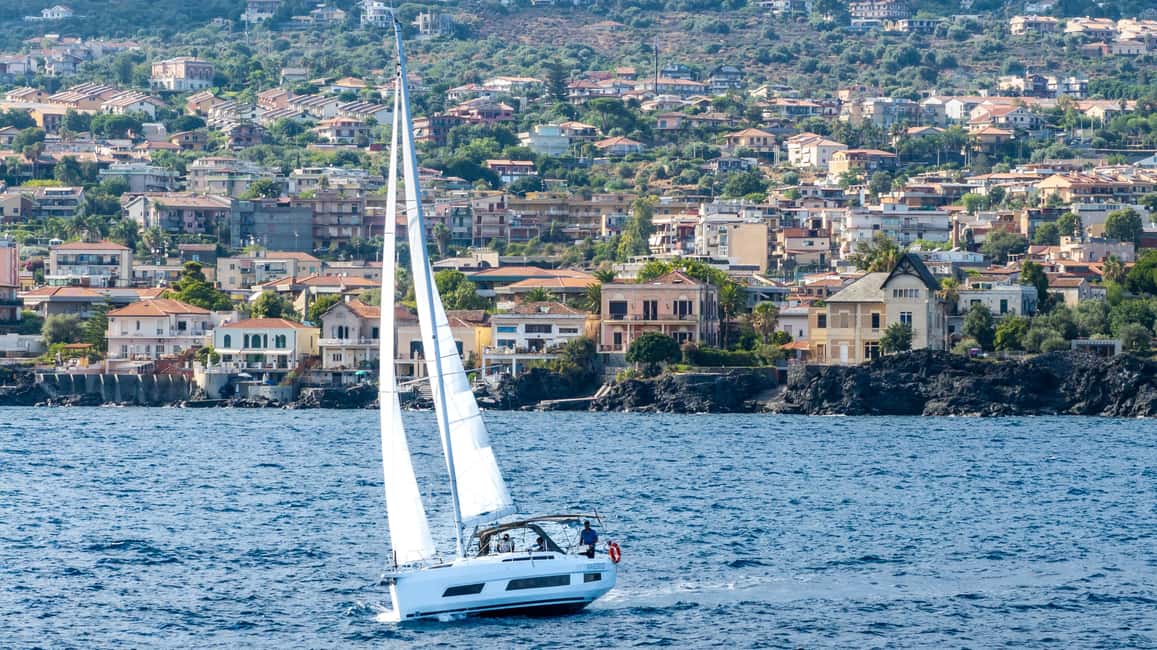 Catania: Sail Tour of Cyclops Coast with Sicilian Aperitif - What’s included vs what costs extra: value and the €10 skipper fee