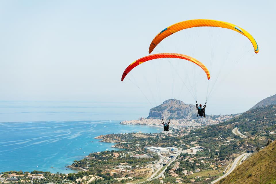 Cefalù: Tandem Paragliding Flight and GoPro13 Video - Above Cefalù: what this tandem paragliding + GoPro13 experience is really like