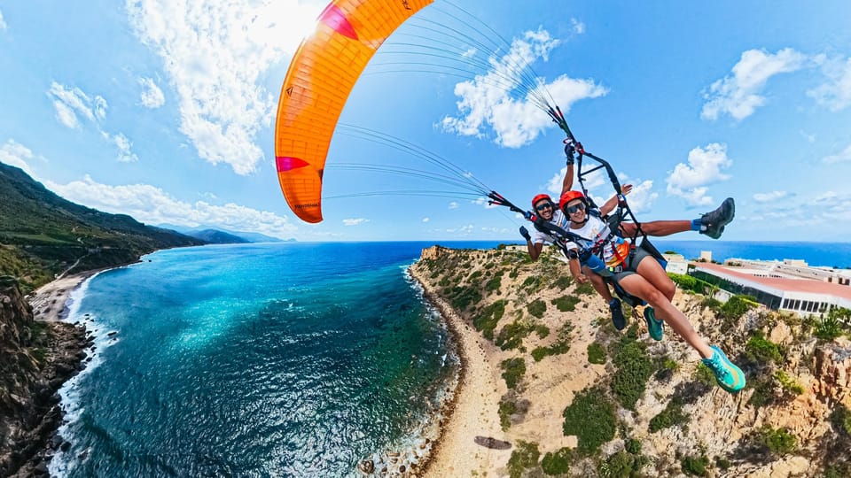 Cefalù: Tandem Paragliding Flight and GoPro13 Video - Gear-up and briefing: what you do before you fly