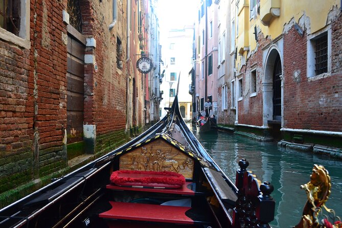 Charming Gondola Ride on the Grand Canal & Gondola Gallery™ - On the Water: shared gondola seating, photos, and the gondolier