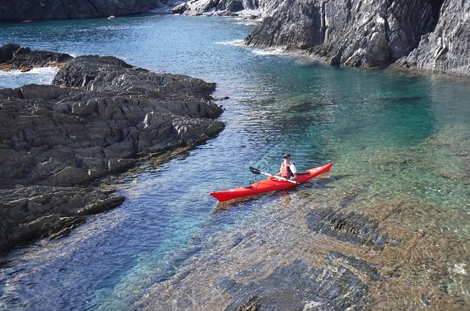 Cinque Terre Half Day Kayak Trip from Monterosso - Sunsets at 4:30pm: Aperitivo in a Sea-Only Cove