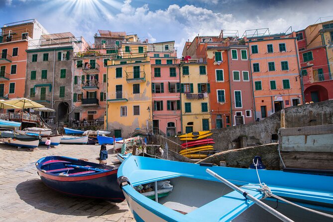 Cinque Terre Small Group or Private Day Tour from Florence - Vernazza: the harbor core, Piazza Marconi, and Santa Margherita