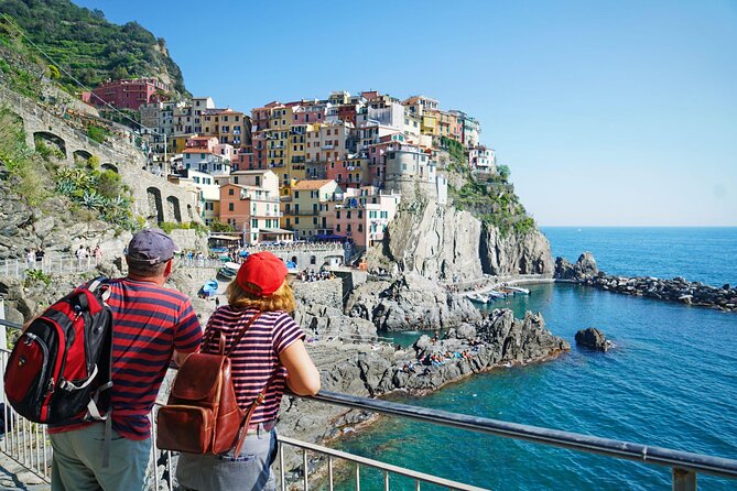 Cinque Terre Small Group or Private Day Tour from Florence - Manarola first: steep lanes, harbor life, and the boat to Monterosso