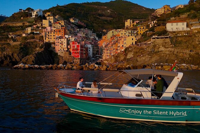 Cinque Terre Sunset Cruise with Aperitif from Monterosso - From the Monterosso Molo to Five Villages by Boat