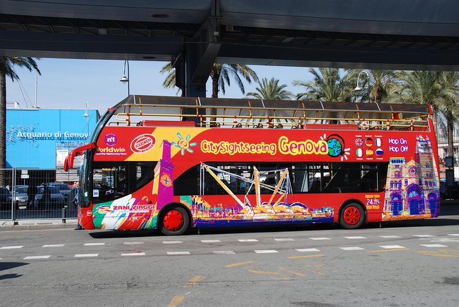 City Sightseeing Genoa Hop-On Hop-Off Bus Tour - The Historical Route: from cruise terminal to the lighthouse, with Via Garibaldi energy