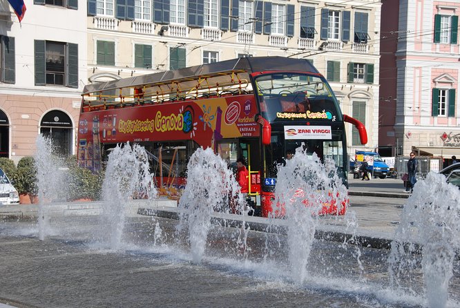 City Sightseeing Genoa Hop-On Hop-Off Bus Tour - The Coastal Route / VIP line: Boccadasse and Levante Waterfront time
