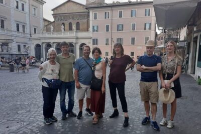 Colosseum and Roman forum. - Where the tour starts: Palazzo Venezia and Piazza di San Marco
