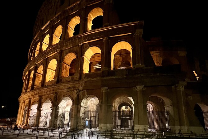 Colosseum and Roman Forum Sightseeing Area Night Walking Tour - Key things that make this night walk worth your time