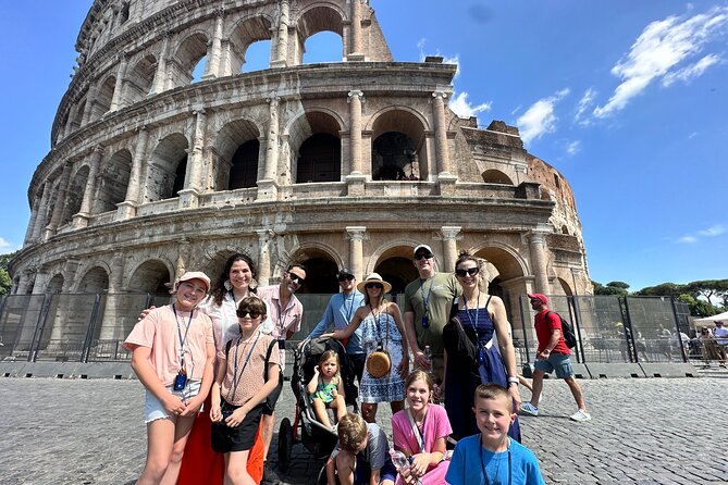 Colosseum and Roman Forum Tour for Kids and Families - Stop 1: Entering the Colosseum and learning through arena stories